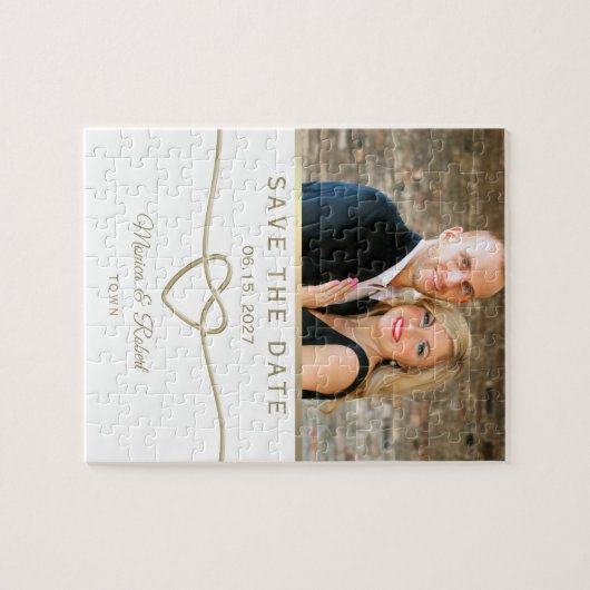 Foto Hochzeit speichern Puzzle (Horizontal)