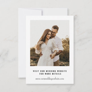 Foto Hochzeit speichern Sie das Datum | Imitate Ve Einladung