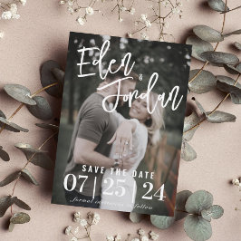 Foto Hochzeit speichern Sie das Datum | Imitate Ve Einladung