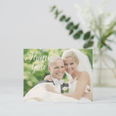 Foto Hochzeit Vielen Dank, dass Sie sich Karten me (Stehend Vorderseite)