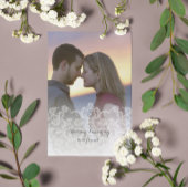 Foto Hochzeit Vintag Heirloom Damaskus Einladungen