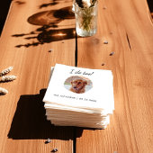 Foto Hochzeit von Napkins, Hochzeit der Hunde Serviette