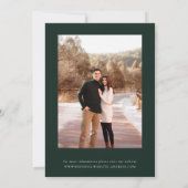 Foto Hochzeit von Wildwäldern Save The Date (Rückseite)