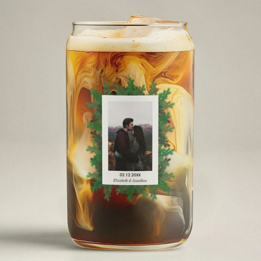 Foto Hochzeit von Winterbaumbranchen Dosenglas