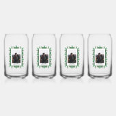 Foto Hochzeit von Winterbaumbranchen Dosenglas (Vorderseite)