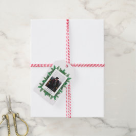 Foto Hochzeit von Winterbaumbranchen Geschenkanhänger