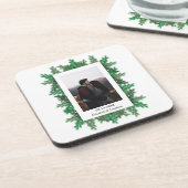 Foto Hochzeit von Winterbaumbranchen Getränkeuntersetzer (Linke Seite)