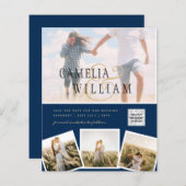 FOTO Hochzeitaufenthalt Rett Datum QR-Code (Vorne/Hinten)