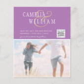 FOTO Hochzeitaufenthalt Rett Datum QR-Code (Vorderseite)