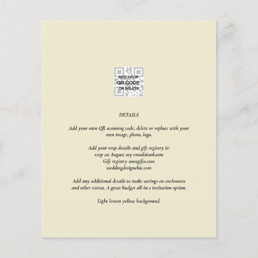 FOTO Hochzeitaufenthalt Rett Datum QR-Code (Rückseite)