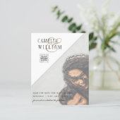 FOTO Hochzeitaufenthalt Rett Datum QR-Code (Stehend Vorderseite)