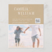 FOTO Hochzeitaufenthalt Rett Datum QR-Code (Vorderseite)