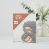 FOTO Hochzeitaufenthalt Rett Datum QR-Code (Stehend Vorderseite)