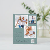 FOTO Hochzeitaufenthalt Rett Datum QR-Code (Stehend Vorderseite)