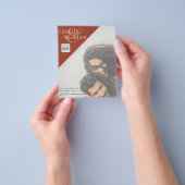 FOTO Hochzeitaufenthalt Rett Datum QR-Code Flyer (Gruppe)