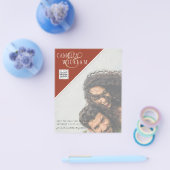 FOTO Hochzeitaufenthalt Rett Datum QR-Code Flyer (Einzeln)