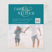 FOTO Hochzeitaufenthalt Rett Datum QR-Code Flyer (Vorne)