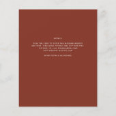 FOTO Hochzeitaufenthalt Rett Datum QR-Code Flyer (Hinten)