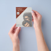 FOTO Hochzeitaufenthalt Rett Datum QR-Code Flyer (Gruppe)