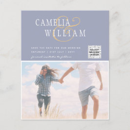 FOTO Hochzeitaufenthalt Rett Datum QR-Code Flyer