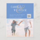 FOTO Hochzeitaufenthalt Rett Datum QR-Code Flyer (Vorne)