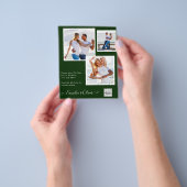 FOTO Hochzeitaufenthalt Rett Datum QR-Code Flyer (Gruppe)