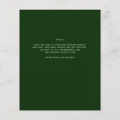 FOTO Hochzeitaufenthalt Rett Datum QR-Code Flyer (Hinten)