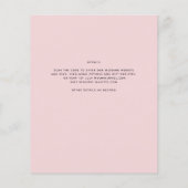 FOTO Hochzeitaufenthalt Rett Datum QR-Code Flyer (Hinten)