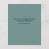 FOTO Hochzeitaufenthalt Rett Datum QR-Code Flyer (Hinten)