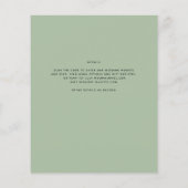 FOTO Hochzeitaufenthalt Rett Datum QR-Code Flyer (Hinten)