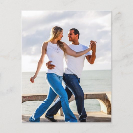 FOTO Hochzeitaufenthalt Rett Datum QR-Code Flyer (Hinten)