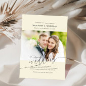 Foto-Hochzeitseinladung Einladung