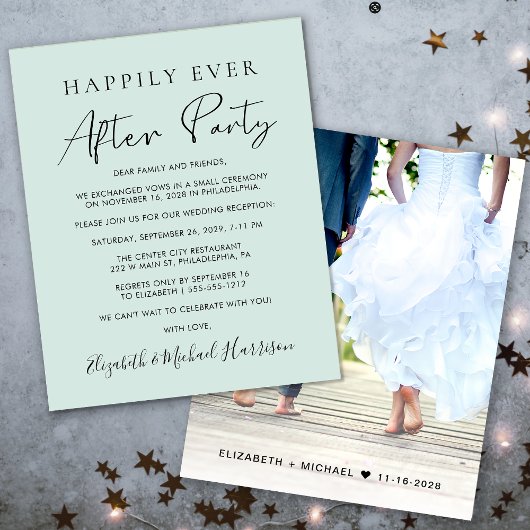 Foto Hochzeitsempfang