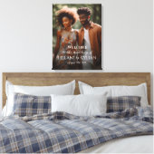 Foto Hochzeitsempfang auf Leinwand (Insitu (Schlafzimmer))