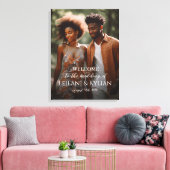 Foto Hochzeitsempfang auf Leinwand (Insitu (Wohnzimmer))