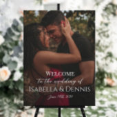 Foto Hochzeitsempfang auf Leinwand