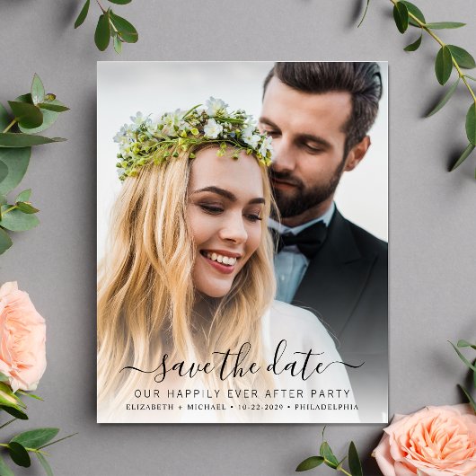 Foto Hochzeitsempfang Save the Date