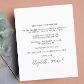 Foto Hochzeitsempfang Save the Date