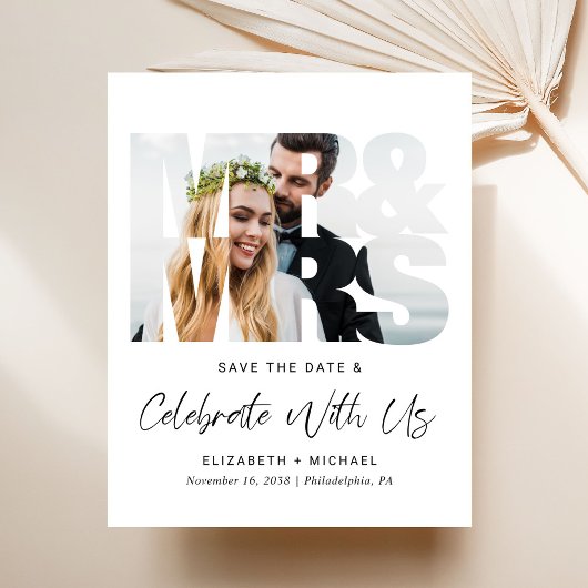 Foto Hochzeitsempfang Save the Date