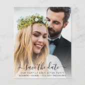 Foto Hochzeitsempfang Save the Date (Vorderseite)