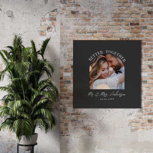 Foto-Hochzeitsgeschenk Wohngestaltung Fotodruck