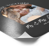 Foto-Hochzeitsgeschenk Wohngestaltung Fotodruck (Ecke)