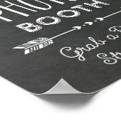 Foto Hochzeitskabinett-Zeichenpfeife Poster (Ecke)