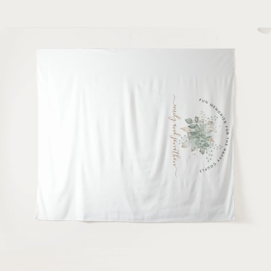 Foto Hochzeitsnahrung Wandteppich (Vorderseite (Horizontal))