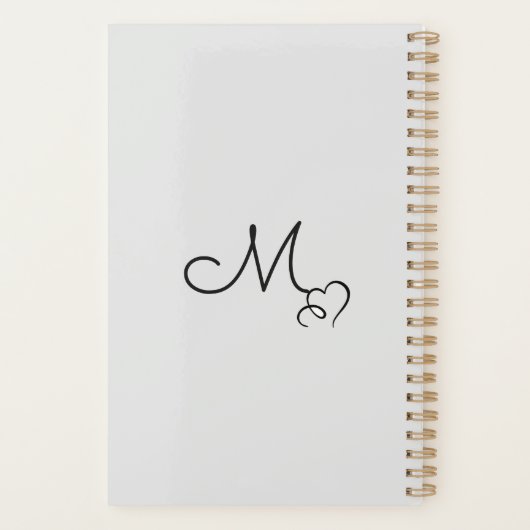 Foto Hochzeitsplaner Planer (Rückseite)