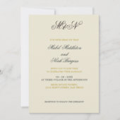 Foto Hochzeitsromantik Einladung (Vorderseite)