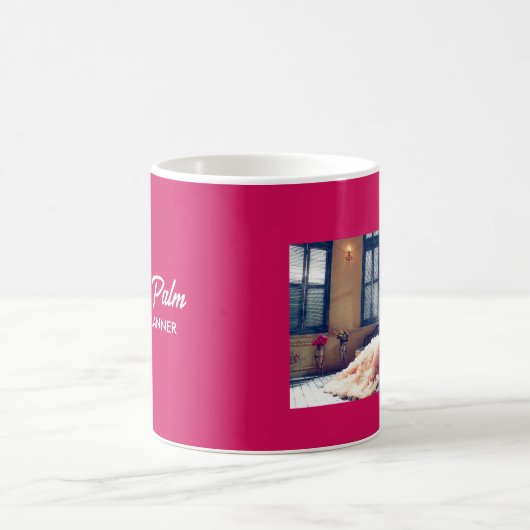 Foto Hochzeitsrosa Kaffeetasse (Mittel)