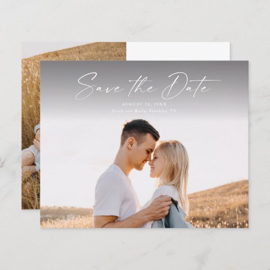 Foto Hochzeitsskripte speichern (Vorne/Hinten)