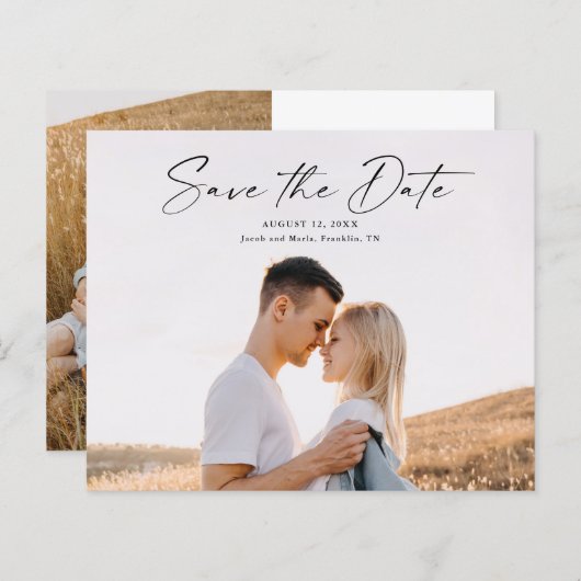 Foto Hochzeitsskripte speichern (Vorne/Hinten)