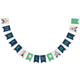 Foto Hole in One Golf First Birthday Banner